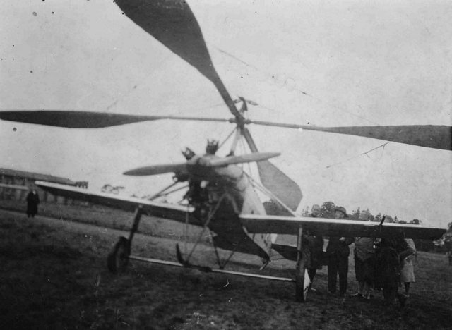 cierva with autogiro 0751-0166